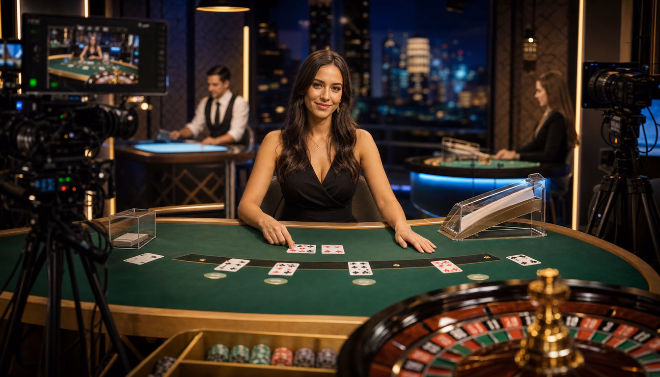 Canl? Krupiye Oyunlar?n?n Y?kseli?i: Ger?ek Casino Heyecan? Parmaklar?n?z?n Ucunda